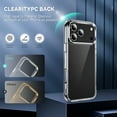 thumbnail image 4 of TECH CIRCLE for iPhone 11 Pro Max Clear Hard Case [Anti-Yellowing][Military-Grade Drop Protection] Shockproof Silicone TPU Ultra Slim Crystal Transparent Back Case Cover,Clear, 4 of 11