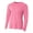 PINK, variant on A4 N3165 Cooling Performance Long Sleeve Crew For Adult Size Male