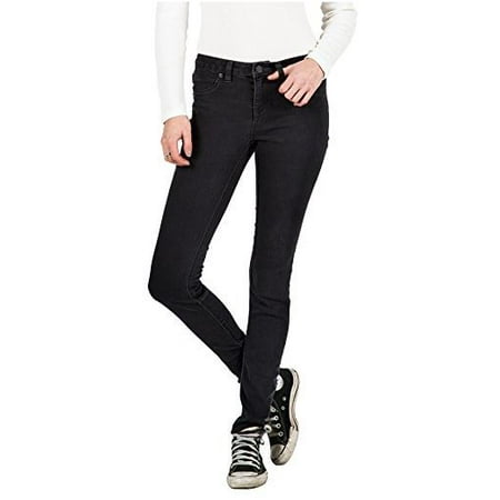 Volcom Ladies Jeans - Volcom Womens Ankle Fit Liberator Legging Jeans (Vintage Black, 3X28)
