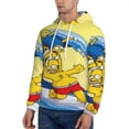 thumbnail image 4 of Simpsons Trendy Cartoon Men'S Fleece Hooded Hoodie, hoodies for women men with pockets,Fall Fashion 2025 Pullover Sweaters Winter Clothes, 4 of 9