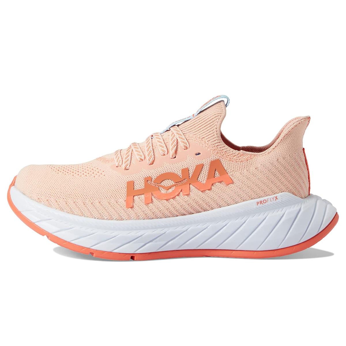 Hoka Carbon X 3 Women's Racing Running Shoe - Peach Parfait / Summer ...