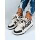 thumbnail image 4 of Women Letter Patch Decor Lace Up Casual Shoes, Sporty Skate Shoes For Outdoor, 4 of 4