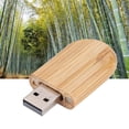thumbnail image 4 of Drive Oval Wooden Shell USB 3.0 Memoria Flash de Almacenamiento de Almacenamiento Con Caja U Disco 32GB, 4 of 7