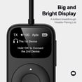 thumbnail image 3 of EITIPOK SoundSync Pro Transmisor y receptor Bluetooth para avión, transceptor de audio Bluetooth de fácil configuración para 2 dispositivos BT, control de volumen, RCA para TV, 3 of 5