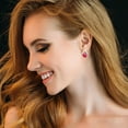 thumbnail image 4 of Fiudx Pendientes de Sirena con Diseño de Tachuelas Colgantes de Circonita, Material Apto para Oídos Sensibles, Estilo Único y Brillante, Regalo Perfecto para Tus Seres Queridos, Accesorio de Moda par, 4 of 4