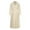 Beige, variant on AOOCHASLIY Fall Savings Clearance,Women's Fashion Turndown Collar Loose Cotton Linen Long Sleeve Tightness High Waist Dress