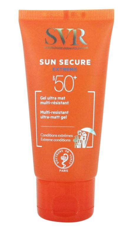 SVR Sun Secure Extreme Multi-Resistant Ultra-Matt Gel SPF 50+ 50ml ...