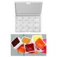 thumbnail image 2 of Yokua Paint Palette Case with Dustproof Lid Portable Paint Tray for Watercolor, 2 of 10