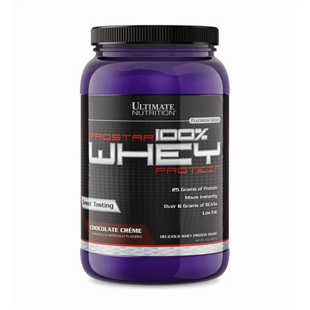 Ultimate Nutrition ProStar Whey Protein - Chocolate, 2 lbs (907 g)