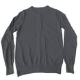 thumbnail image 5 of Soft Polyester Knit Cardigan For Women Loose Fit Long Sleeve Top Button Up Neck Crop Sweater Easy Layering Piece, 5 of 9