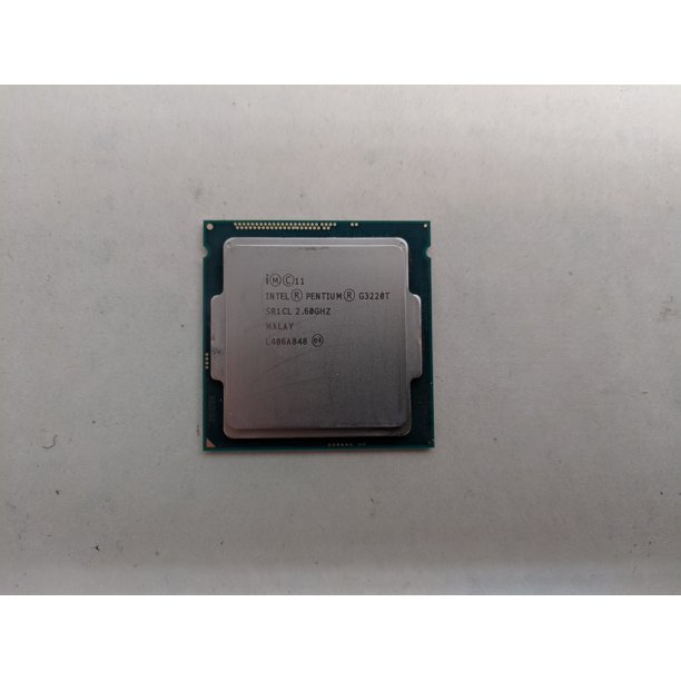 Refurbished Intel Pentium G32t Lga 1150 Socket H3 2 6ghz Desktop Cpu Sr1cl Walmart Com