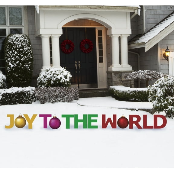 Joy to the World Yard Sign Set