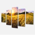 thumbnail image 2 of Beautiful Meadow Panorama - Landscape Canvas Art Print, 2 of 3