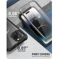 thumbnail image 6 of i-Blason AreMag Series Case for iPhone 14 Pro Max (2022 Release) 6.7 Inch, Premium Hybrid Protective Clear Case (Black), 6 of 10
