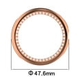 thumbnail image 3 of Reloj deportivo inteligente de 41 mm Diseño semicubierto Hueco perforado Ajuste ergonómico Material de PC duradero y resistente a las caídas, 3 of 6