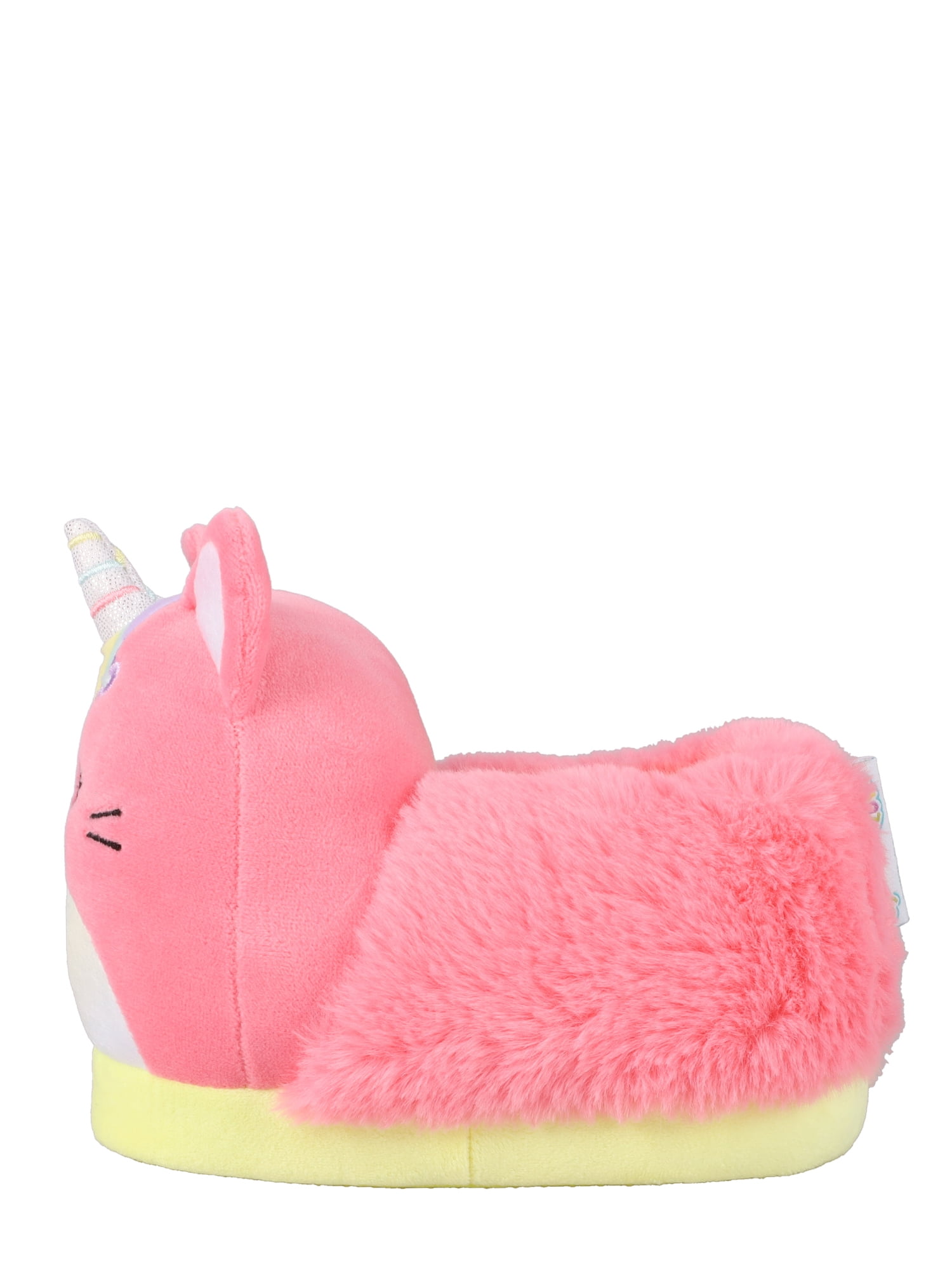 Squishmallows Toddler and Kids Character-head Scuff Slippers
