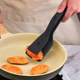 thumbnail image 4 of Clearance Under $5 Grip And Flip Spatula Tongs Silicone Kitchen Tongs For Cooking Non Stick Egg Tong Egg Tong Spatula Multifunctional Spatula Tongs P, 4 of 5