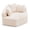 Beige, variant on Ktaxon Hexagonal Oversized Lounge Chair, No Assembly Accent Sofa Chair with Turtle Shell Fabric, 30D High Resilience Sponge for Living Room Bedroom Gift Beige