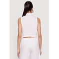 thumbnail image 4 of Women's Nylon Cropped Zip Front Windbreaker Vest, 4 of 4