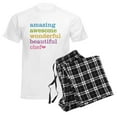 thumbnail image 6 of CafePress - Men's Light Pajamas - Men's Light Loose Fit Cotton Pajama Set, 6 of 7