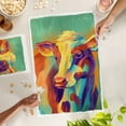 thumbnail image 4 of Lantern Press 1000 Piece Jigsaw Puzzle, Cow, Vivid, 4 of 5