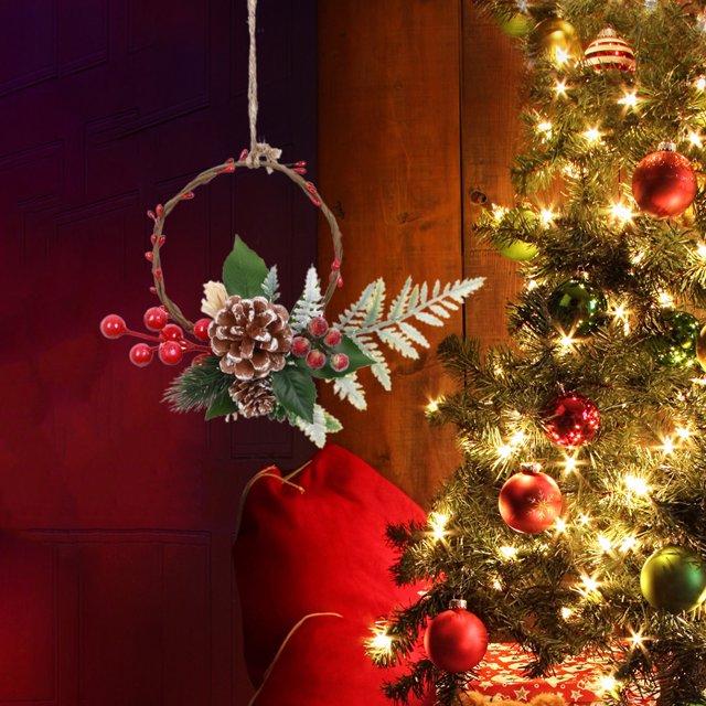 XWSHYW Contenedores de Almacenamiento Colgante de Navidad