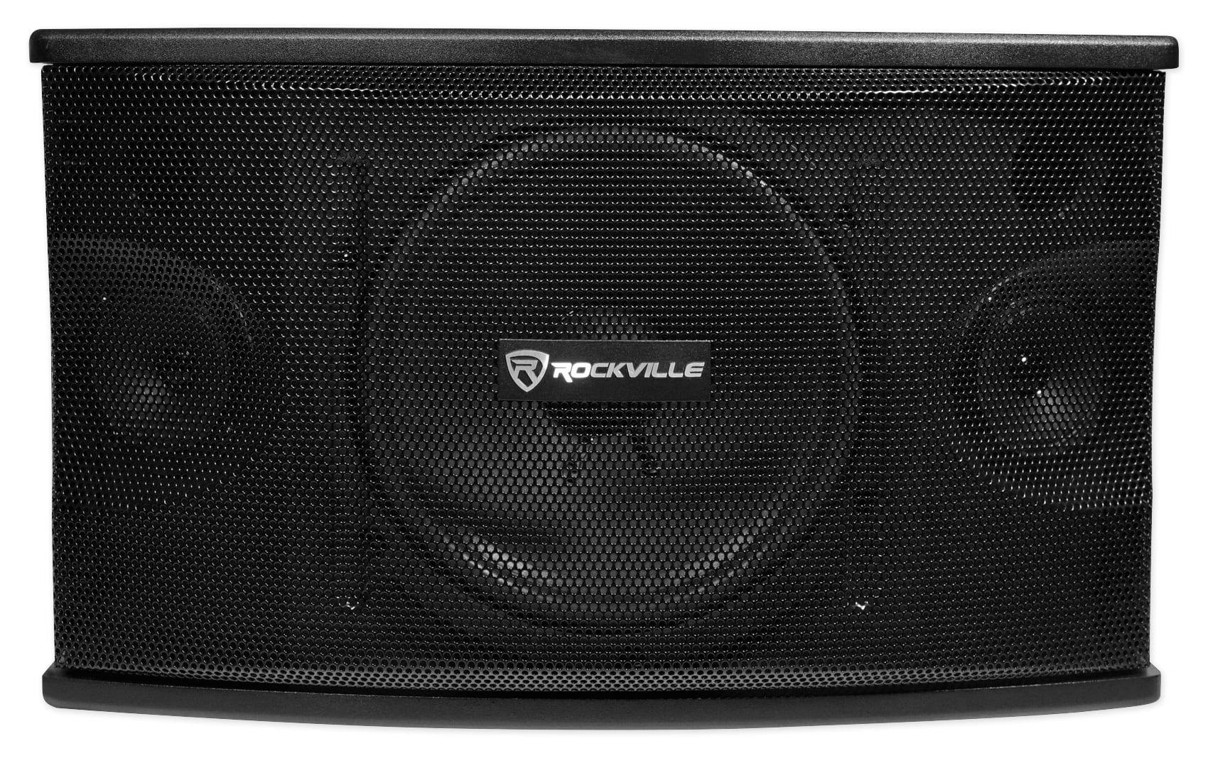 2) Rockville KPS10 10" 1200w Karaoke Speakers+Mixer+Tripod Stands+Wireless Mics