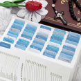 thumbnail image 5 of Laminated Blue Bible Tabs,Bible Journaling Supplies,Bible Study Tabs for Women and Men,Old and New Testament Bible Book Index Tabs for Christian Gift, 5 of 7