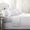 01 - White-Queen, variant on 4 Piece Fitted Bedding Set 06 - Cream Twin for Bunk Beds