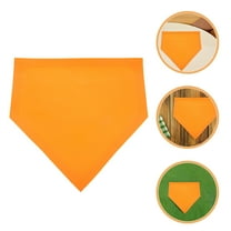 OUNONA 2pcs Softball Home Plate Baseball Throw Down Bases Marker Plate For Baseball Softball Pitching Hitting Training Kickball Base
