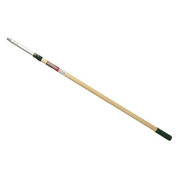 Brush SR055 Sherlock Extension Pole, 4-8 ft - Adjustable Painting Pole, Lightweight Reach Tool, Beige/Green - for Interior & Exterior Use
