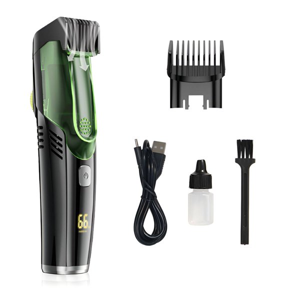 FACEGA Electric Beard Trimmer for Men,Upright Design Beard Trimmer for Men Professional,Unique Upright Design Beard Grooming Kit for Men,Black