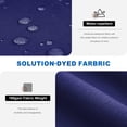 thumbnail image 5 of CHYVARY LED Outdoor Patio 6x9ft Deck Solar Light Market Umbrella, Outside Table Umbrellas With Polyester canopy,Navy Blue, 5 of 9