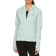 Reebok Womens Cozy Fleece Zip Up Hoodie