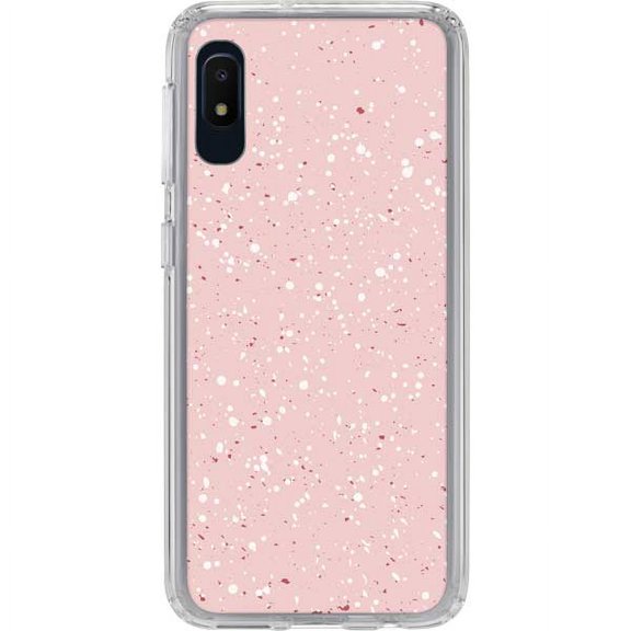 Skinit Polka Dots Rose Speckle Galaxy A10e Clear Case