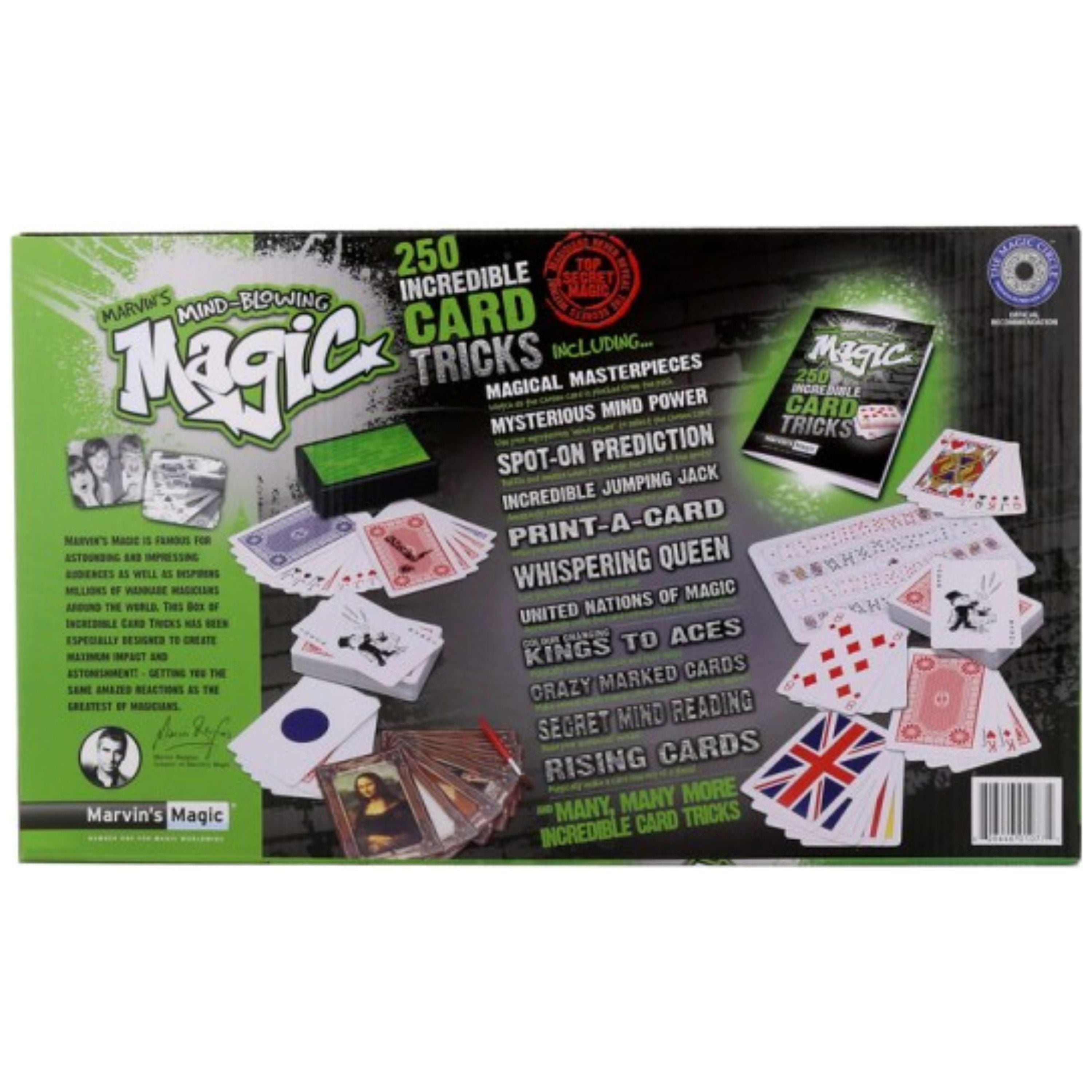 Marvin's Magic - Mind-Blowing 250 Incredible Card Trick Collection for  Young Magicians