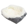 thumbnail image 3 of Cojín de Colchón de Perrera Colco cama transpirable Invierno Cálido Blanco 61x51cm, 3 of 8