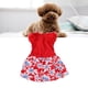 thumbnail image 3 of Vestido Para Perro, Diseño De Jersey Transpirable Y Agradable Para La Piel, Ropa De Verano Elegante, Vestido De Princesa Para Cachorros Para Uso Diario, 3 of 7