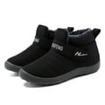 thumbnail image 4 of Bottes de Neige pour Femmes Bottillons d'Hiver Courts à la Cheville Chaussures Imperméables Chaussures Chaudes, 4 of 9