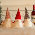 thumbnail image 3 of Jingchen Decoración navideña Lentejuelas navideñas con luces Muñeco Rudolph Navidad, 3 of 6
