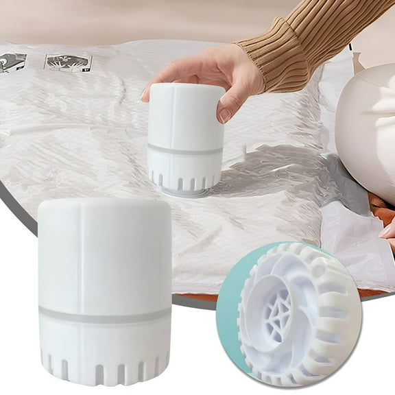 ZEPARO Electric Pump for Vacuum Storage Bags,Space Saver Vacuum Storage Bag Pump for Compression Clothing,Portable Vacuum Pump for Various Vacuum Sealer Bag