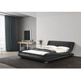 thumbnail image 3 of Greatime B1070 Contemporary Upholstered Platform Bed, Twin, Black, 3 of 5