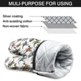 thumbnail image 7 of White Cartoon Cretaceous Dinosaurs Pattern Shower Curtain OneSize ,Bathroom Decorative Shower Curtains Set with 12 Hooks,Modern Waterproof Washable Shower Curtain, 7 of 7