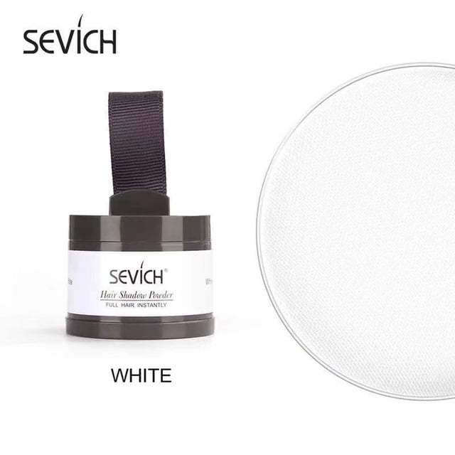 Fiudx Polvo Colorante para El Cabello, Sombra de Ojos Instantánea con Cobertura de Fibra, Corrector Temporal de Canas, Fórmula Resistente Al Sudor, Tamaño de Bolsillo, Fácil Aplicación, Retoque Capil