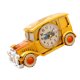 thumbnail image 2 of 1 reloj despertador de escritorio con forma de coche clásico, reloj de noche, decoración para el hogar, dormitorio, oficina, dorado y naranja., 2 of 6