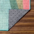 thumbnail image 5 of My Magic Carpet 3'x5' Machine Washable Non-Slip Kitchen Entryway Area Rug - Cove Green, 5 of 5