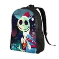 thumbnail image 2 of Goofa The Nightmare Before Christmas Pattern Large Capacity Backpack – Padded Laptop Compartment, Ergonomic Design for School, Work, Travel, and Outdoor Activities, 2 of 8