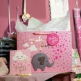 thumbnail image 7 of WRAPAHOLIC 16" Extra Large Gift Bag with Gift Card and Tissue Paper - Baby Girl 3D Making Design, 7 of 7