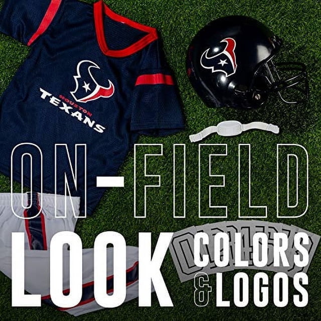 Conjunto de uniforme de fútbol para niños Franklin Sports Houston Texans