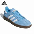 thumbnail image 4 of Zapatillas de skate Adidas Originals Handball Spezial para hombre y mujer, antideslizantes, resistentes al desgaste, de caña baja, para el tiempo libre, blancas y azules, 4 of 5